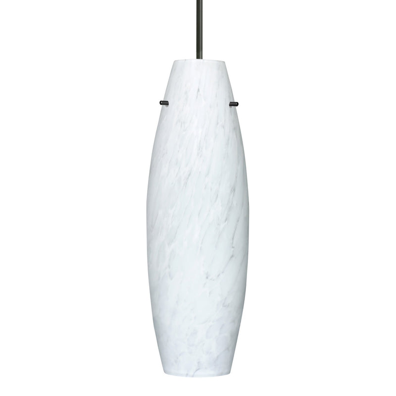 Besa 1JT-412719-LED-BK LED Pendant, Black