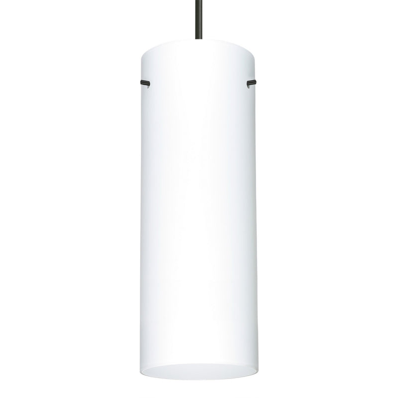 Besa 1JT-412807-BK One Light Pendant, Black