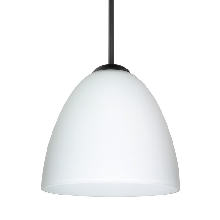 Besa 1JT-447007-LED-BK LED Pendant, Black
