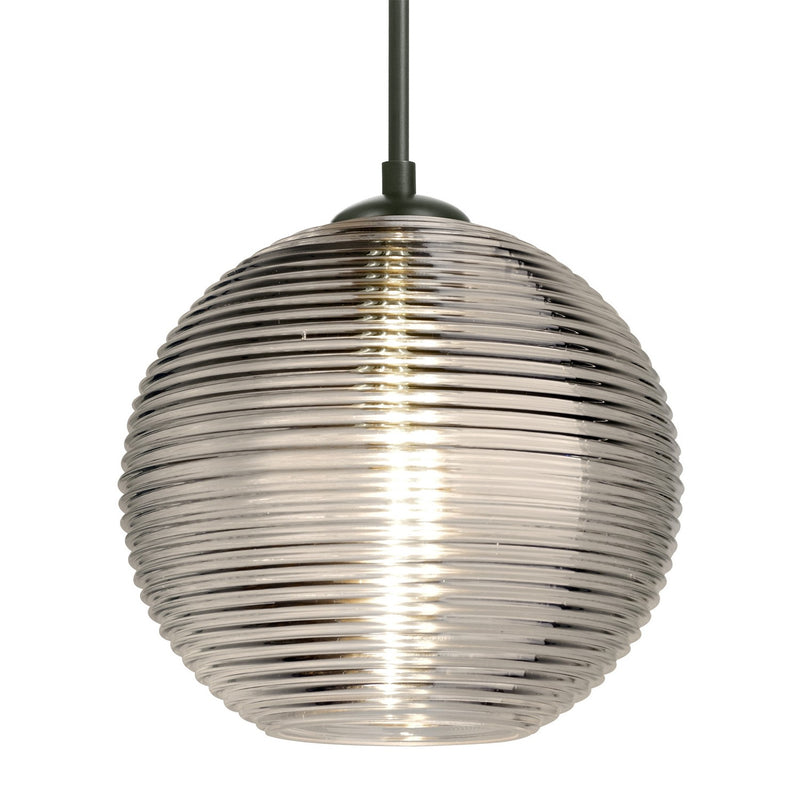 Besa 1JT-461602-LED-BK LED Pendant, Black