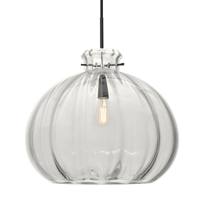 Besa 1JT-464588-EDIL-BK LED Pendant, Black