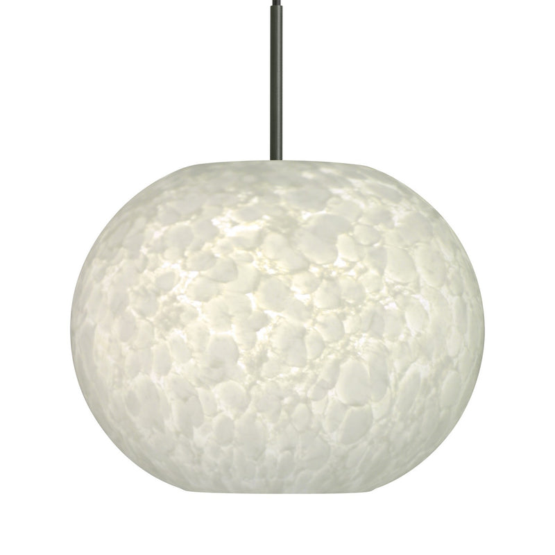 Besa 1JT-477619-BK One Light Pendant, Black