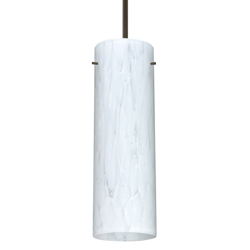 Besa 1JT-493019-BR One Light Pendant, Bronze
