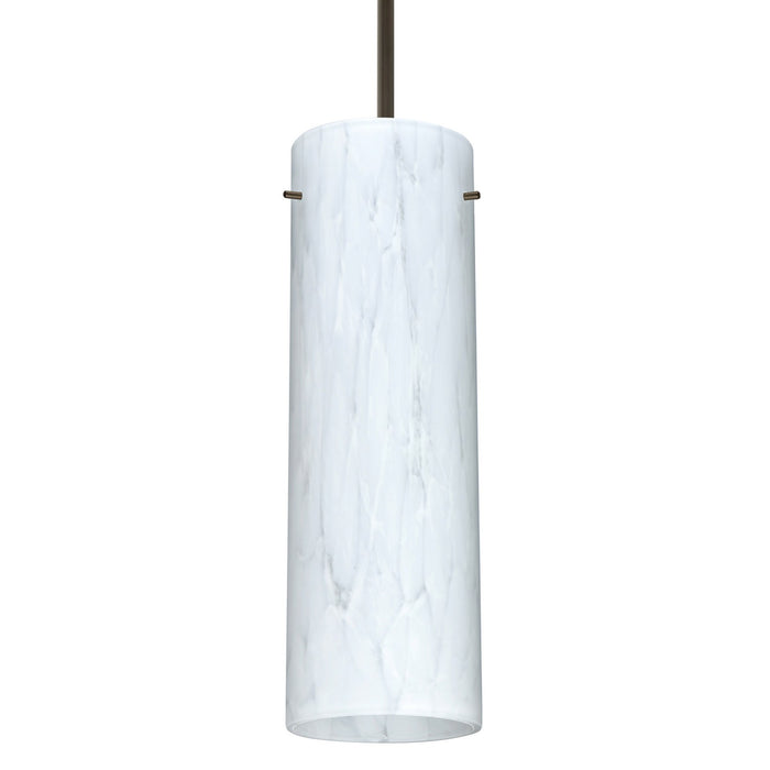 Besa 1JT-493019-BR One Light Pendant, Bronze