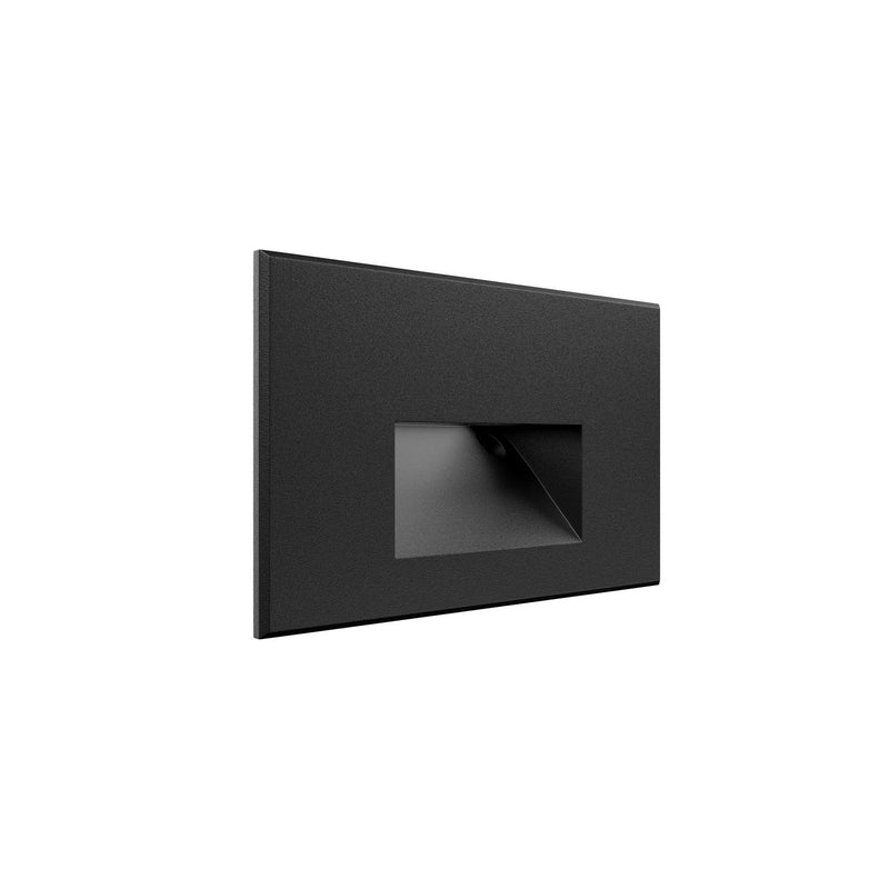 W.A.C. Lighting 4011-CSBK LED Landscape Step Light, Black On Aluminum