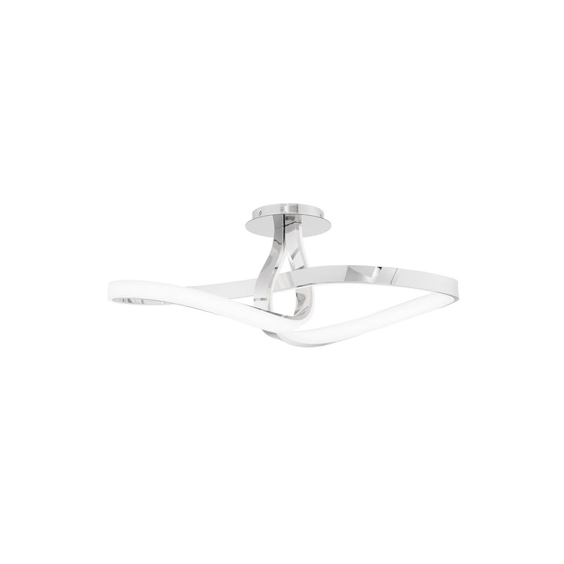 W.A.C. Lighting FM-35424-CH LED Flush Mount, Chrome