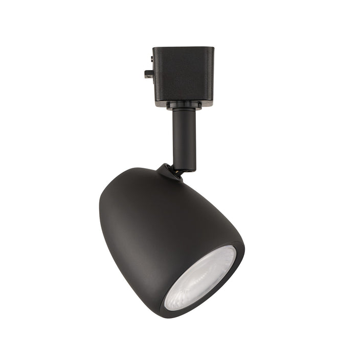 W.A.C. Lighting H-7010-CS-BK LED Track Luminaire, Black