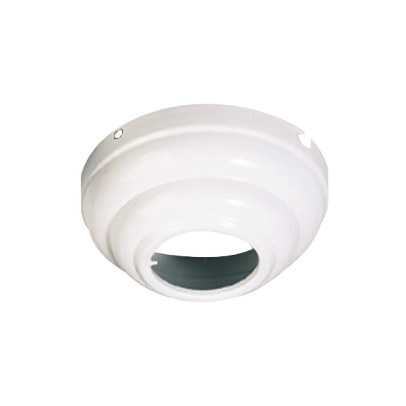 Visual Comfort Fan MC95RZW Slope Ceiling Adapter, Matte White