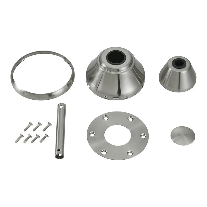 Visual Comfort Fan MCFK-BS Custom Finish Kit, Brushed Steel