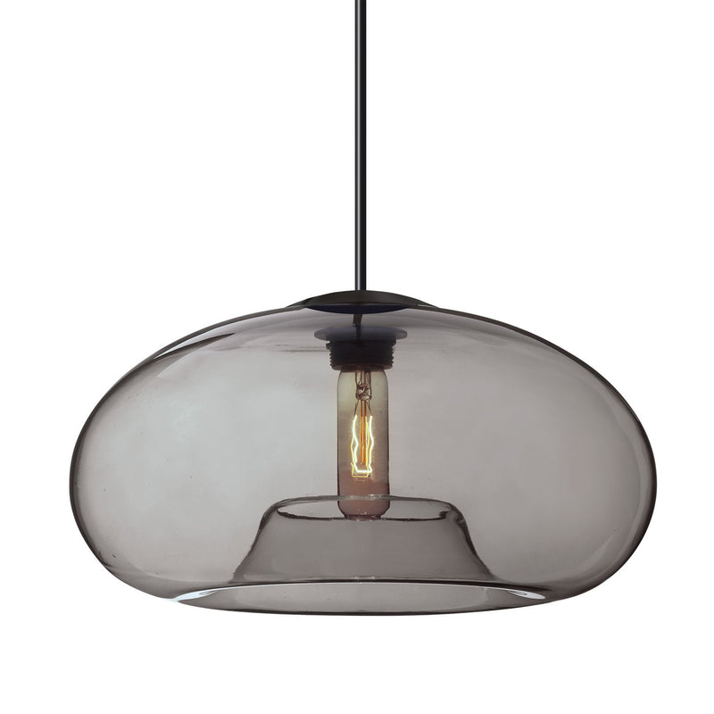 Besa 1JT-BANA15SM-BK One Light Pendant, Black