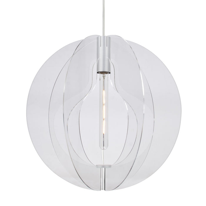 Besa 1JT-BENITOGL-EDIL-SN LED Pendant, Satin Nickel
