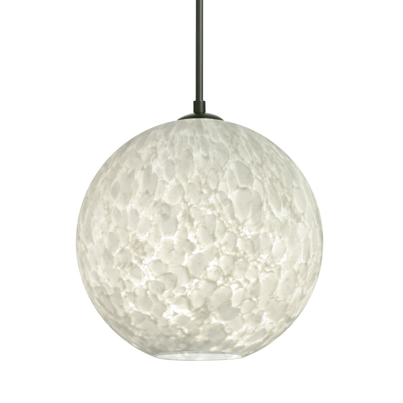 Besa 1JT-COCO819-BK One Light Pendant, Black