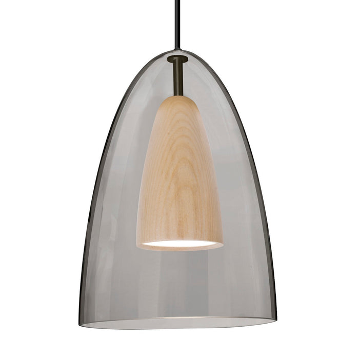 Besa 1JT-DANOSMNA-LED-BK LED Pendant, Black