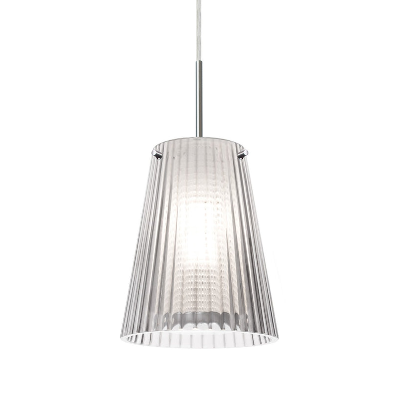 Besa 1JT-DIONCL-SN One Light Pendant, Black