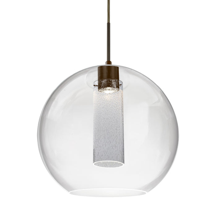 Besa 1JT-ELICL-LED-BR LED Pendant, Bronze