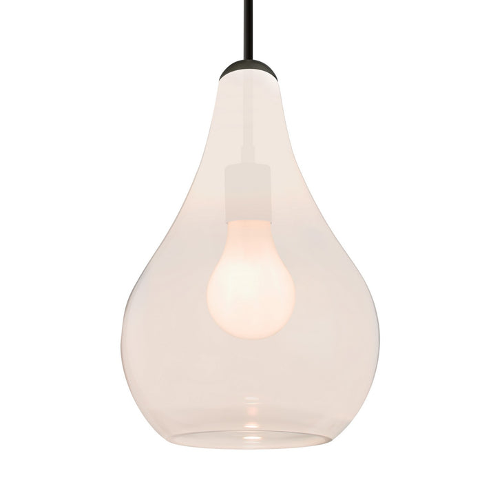 Besa 1JT-LEONMW-BK One Light Pendant, Black