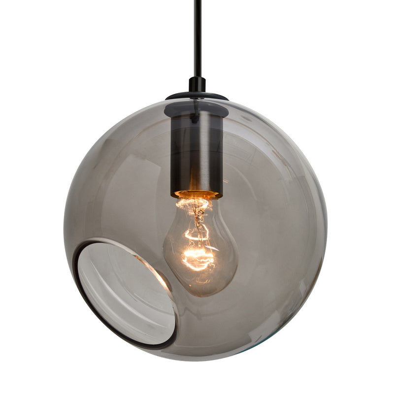 Besa 1JT-MAESTRO8SM-BK One Light Pendant, Black