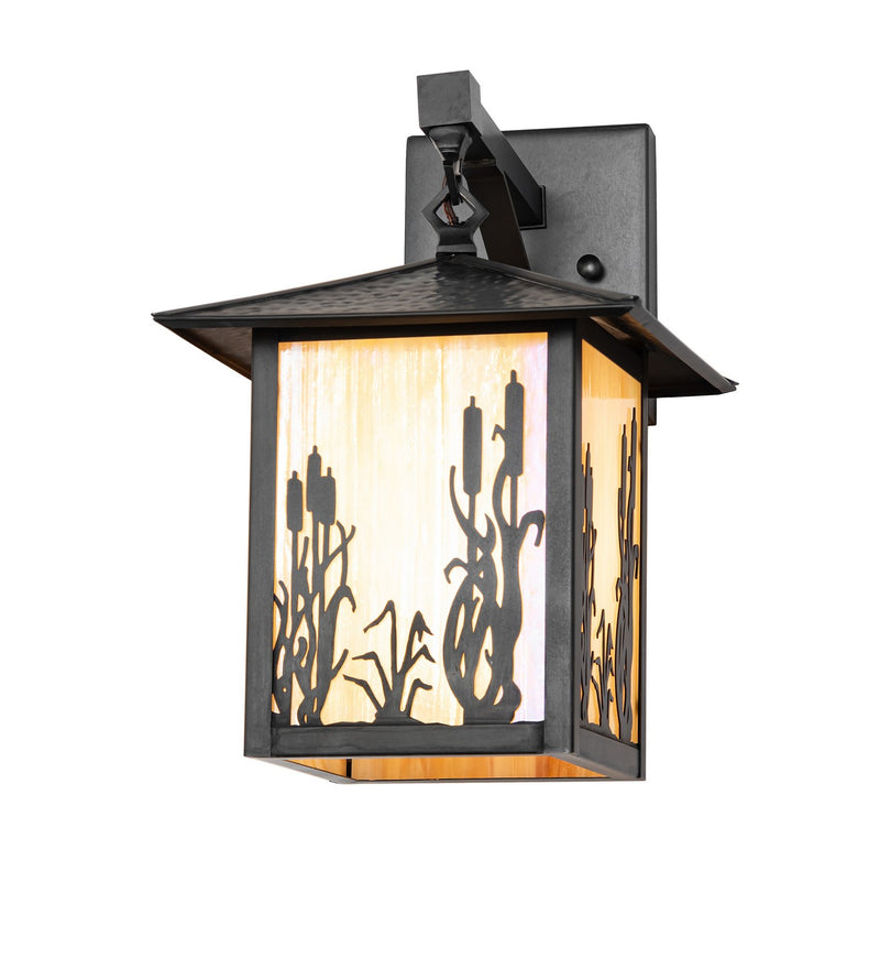 Meyda Tiffany 273847 One Light Wall Sconce, Black Patina