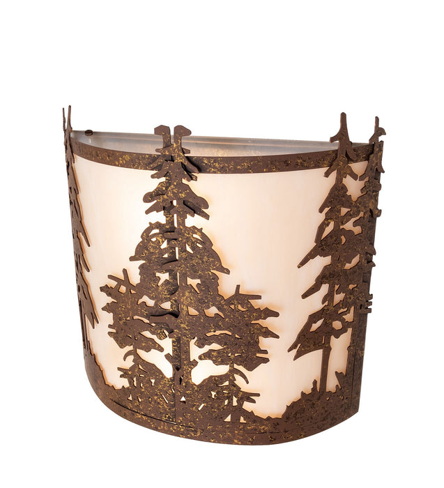 Meyda Tiffany 274298 Two Light Wall Sconce, Pompeii Gold