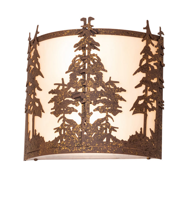 Meyda Tiffany 274298 Two Light Wall Sconce, Pompeii Gold