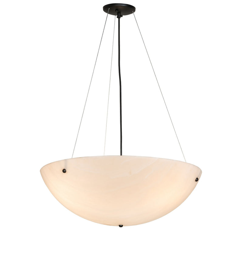 Meyda Tiffany 275935 Three Light Pendant, Solar Black