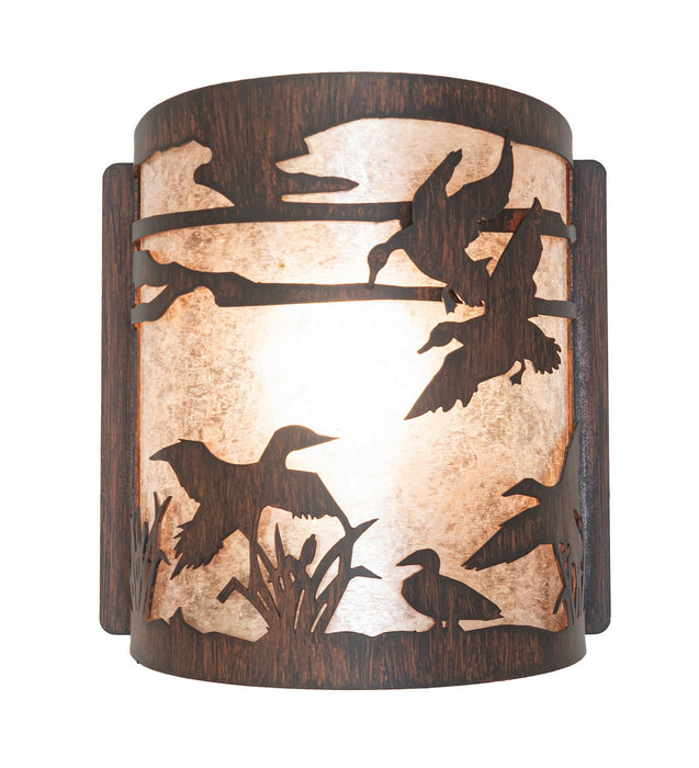Meyda Tiffany 277548 One Light Wall Sconce, Driftwood Brown