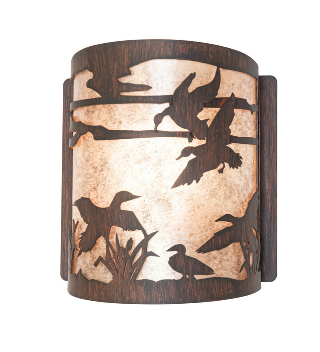 Meyda Tiffany 277548 One Light Wall Sconce, Driftwood Brown