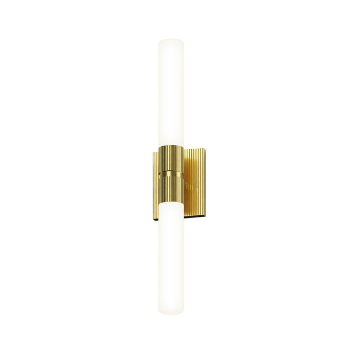 Sonneman 3962.38-27 LED Bath Bar, Satin Brass