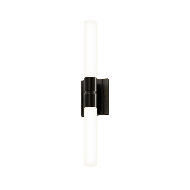 Sonneman 3962.51-27 LED Bath Bar, Black Brass