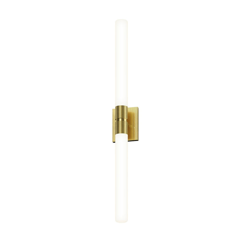 Sonneman 3963.38-40 LED Bath Bar, Satin Brass