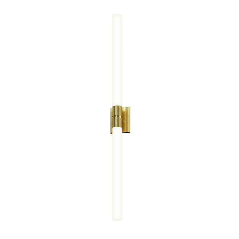 Sonneman 3964.38-27 LED Bath Bar, Satin Brass