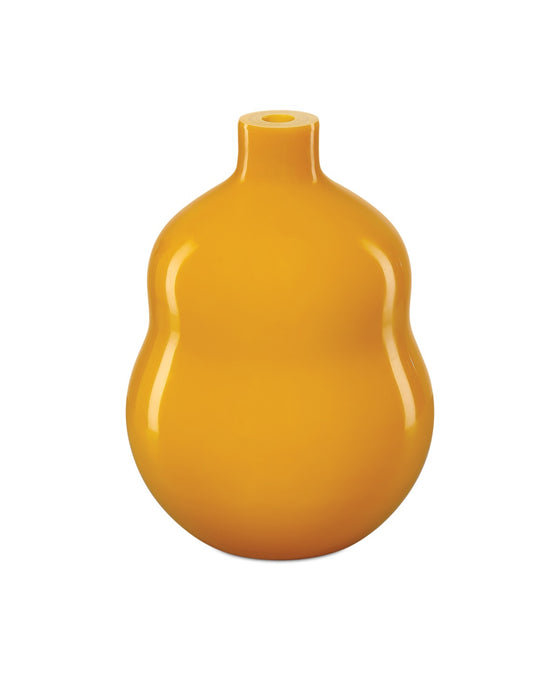 Currey and Company 1200-0921 Vase, Imperial Yellow