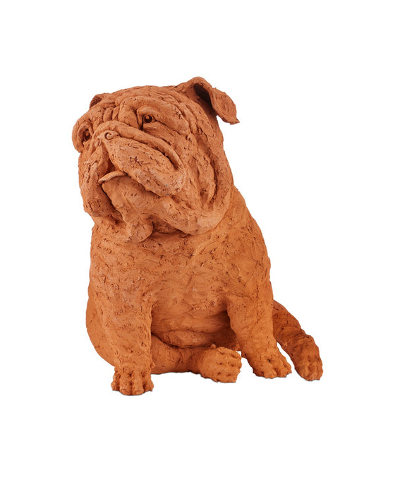 Currey and Company 1200-0960 Leonard Churchill the Bulldog, Natural