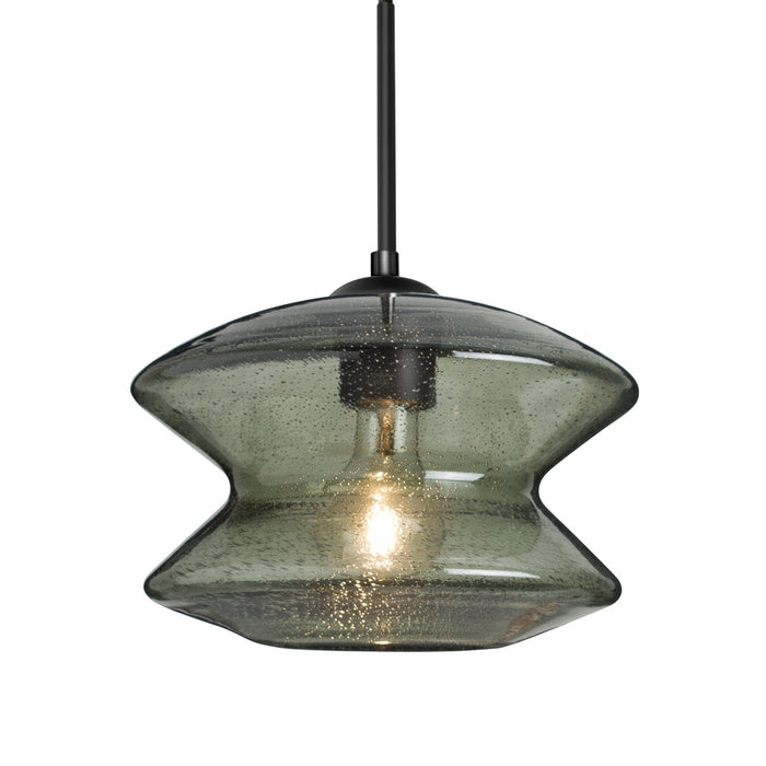 Besa 1JT-ZENMS-BK One Light Pendant, Black