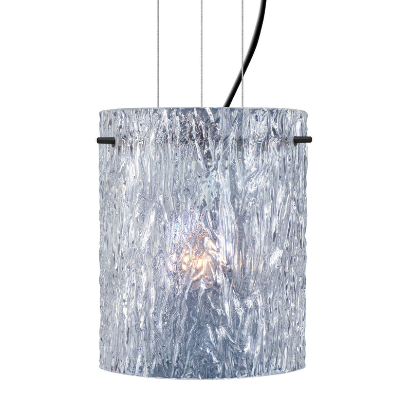 Besa 1KG-400600-BK One Light Pendant, Black