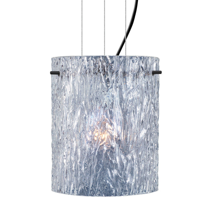 Besa 1KG-400600-BK One Light Pendant, Black