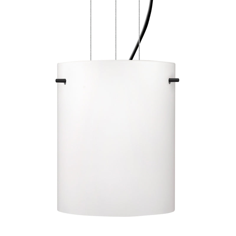 Besa 1KG-400607-BK One Light Pendant, Black