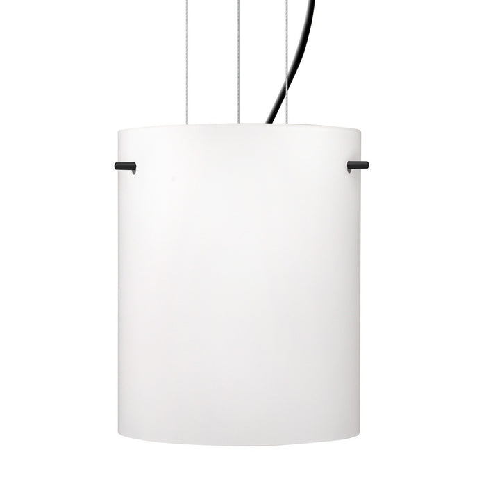 Besa 1KG-400607-BK One Light Pendant, Black