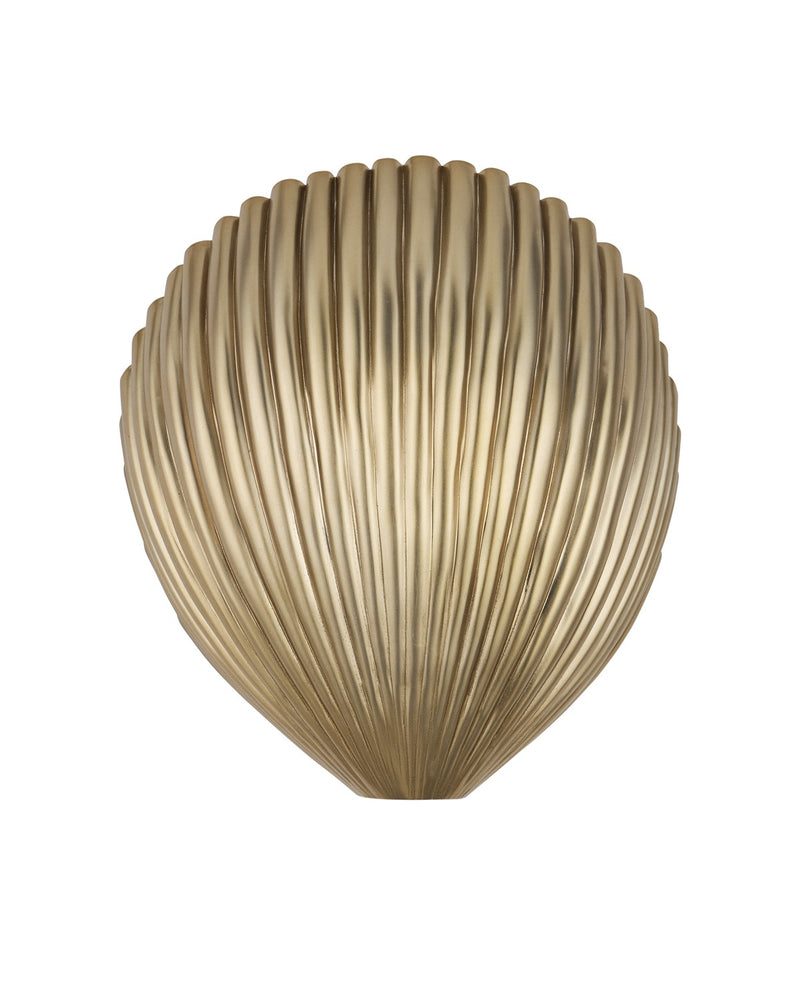 Currey and Company 5000-0267 One Light Wall Sconce, Antique Brass