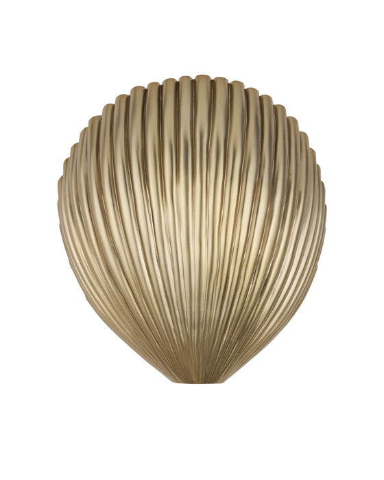 Currey and Company 5000-0267 One Light Wall Sconce, Antique Brass