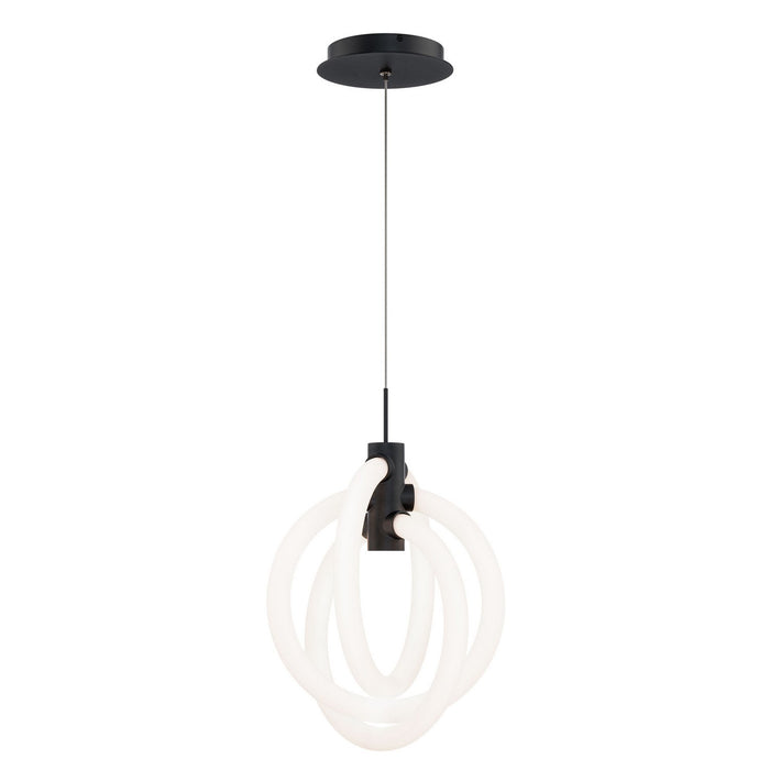 W.A.C. Lighting PD-27413-30-BK LED Mini Pendant, Black