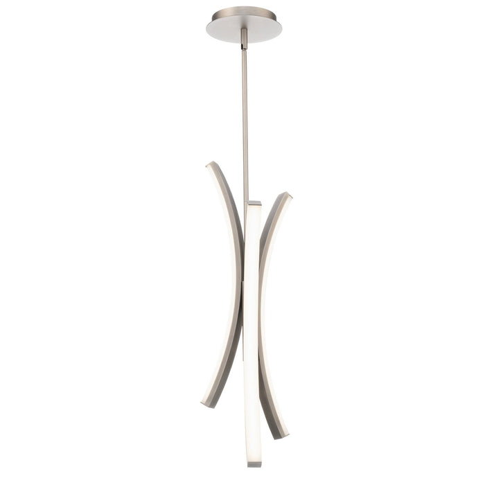 W.A.C. Lighting PD-29425-30-BN LED Mini Pendant, Brushed Nickel