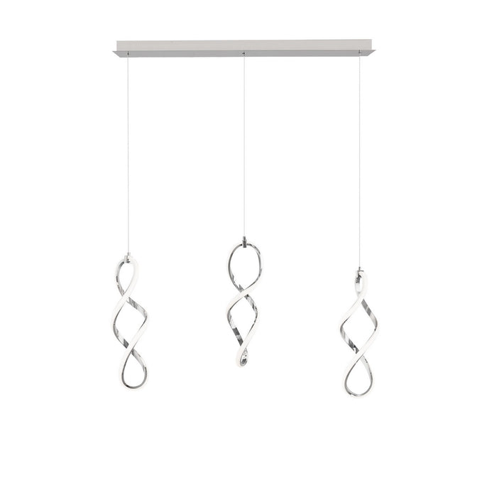 W.A.C. Lighting PD-47803L-CH LED Chandelier, Chrome