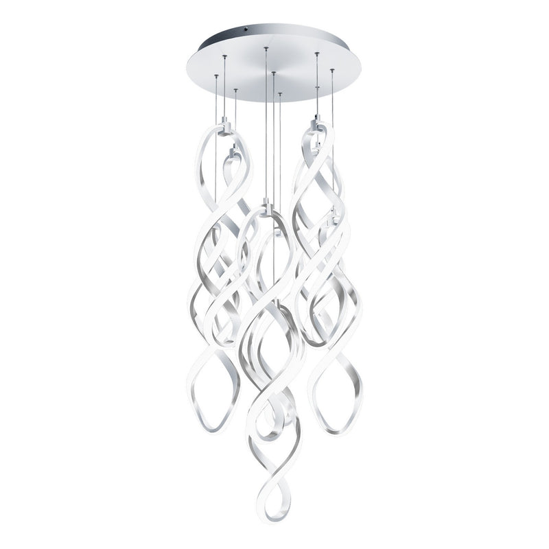 W.A.C. Lighting PD-47809R-CH LED Chandelier, Chrome