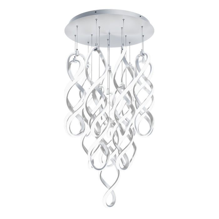 W.A.C. Lighting PD-47815R-CH LED Chandelier, Chrome