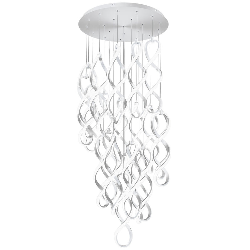 W.A.C. Lighting PD-47821R-CH LED Chandelier, Chrome