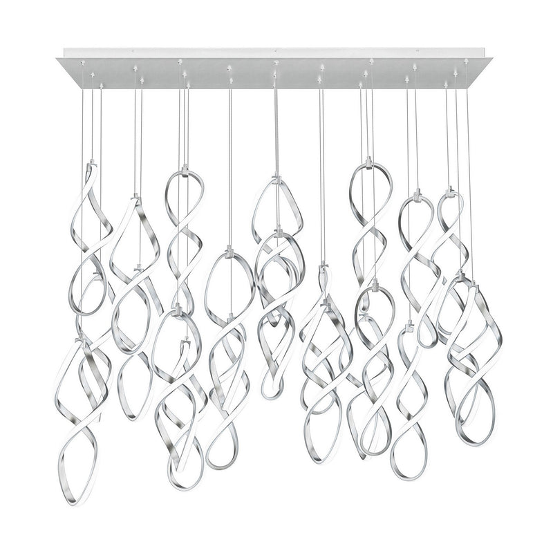 W.A.C. Lighting PD-47823L-CH LED Chandelier, Chrome