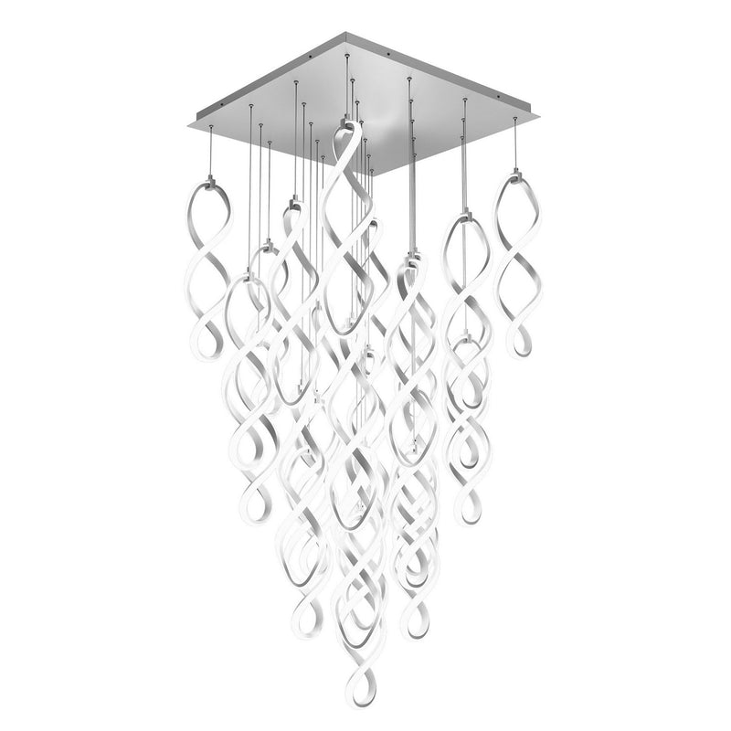 W.A.C. Lighting PD-47825S-CH LED Chandelier, Chrome