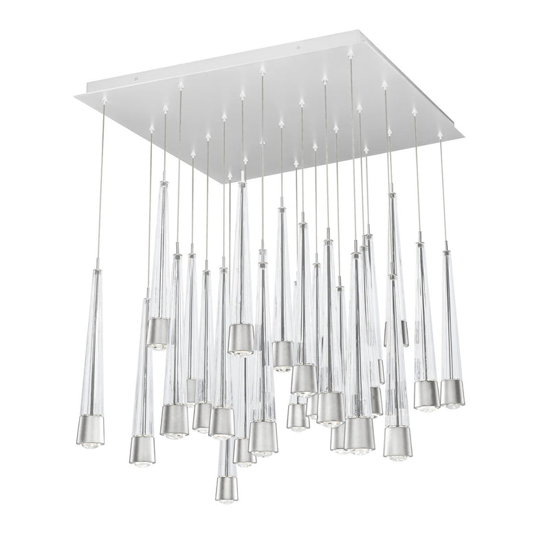 W.A.C. Lighting PD-59425S-CH LED Chandelier, Chrome