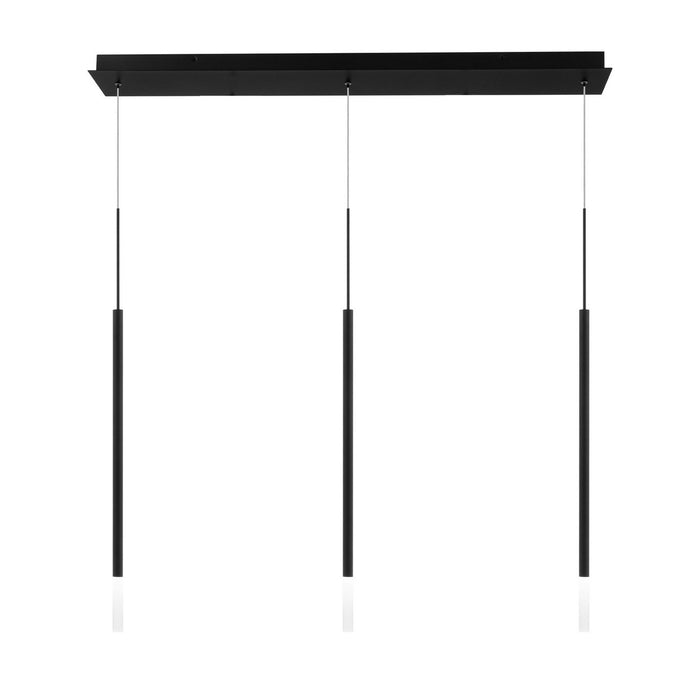 W.A.C. Lighting PD-69403L1-BK LED Chandelier, Black